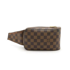 LOUIS VUITTON Damier Geronimos Body Bag Shoulder Waist Pouch